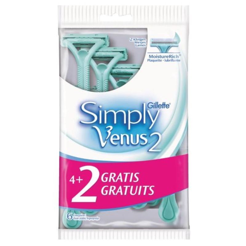 Rasoio Simply2 Venus 4+2 Gillette