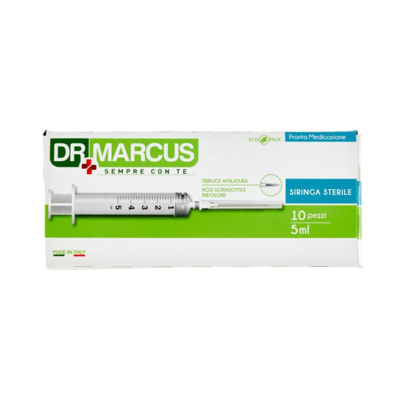 Dr Marcus Medicazione Siringa Sterile 5ml 10pz