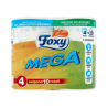 Foxy Mega Carta Igienica 2 Veli Decorata 4 Rotoli