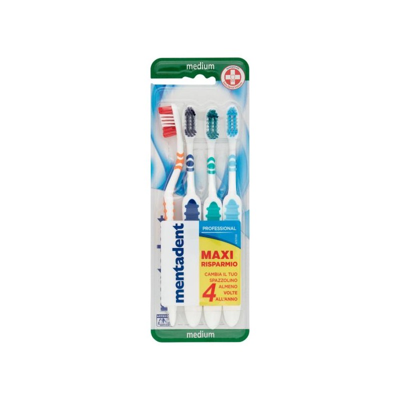 Mentadent Professional Medium 4pz