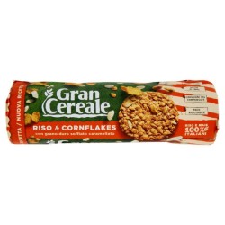 Gran Cereale biscotto Croccante con Riso e Fiocchi di Mais 230 gr