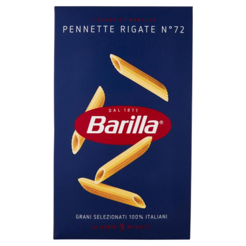 Barilla Pasta Penne Rigate n.73 100% Grano Italiano 500g