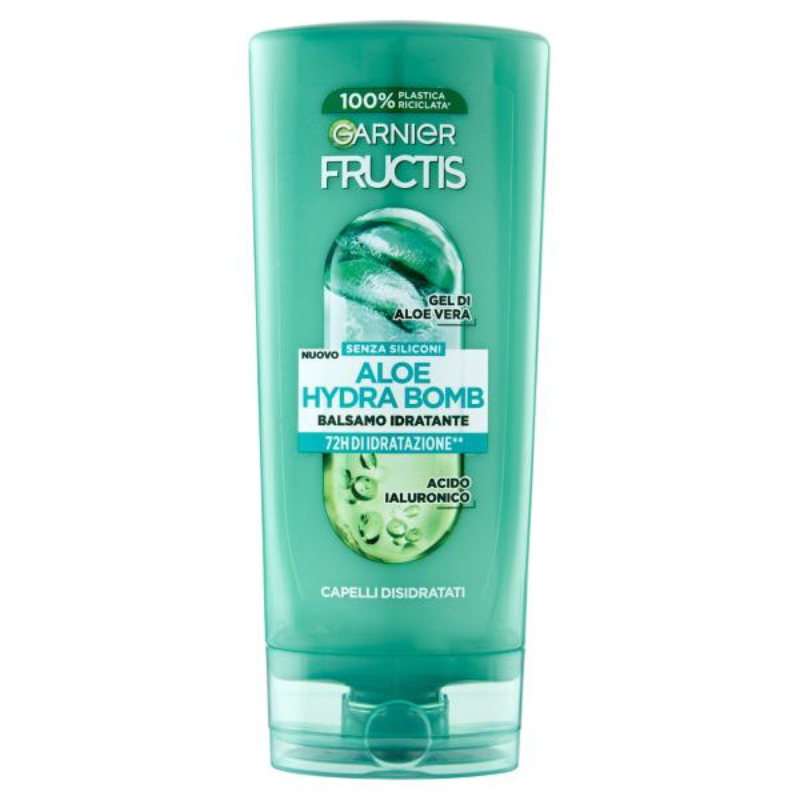 Garnier Fructis Balsamo Aloe Hydra Bomb balsamo idratante per capelli disidratati 200 ml