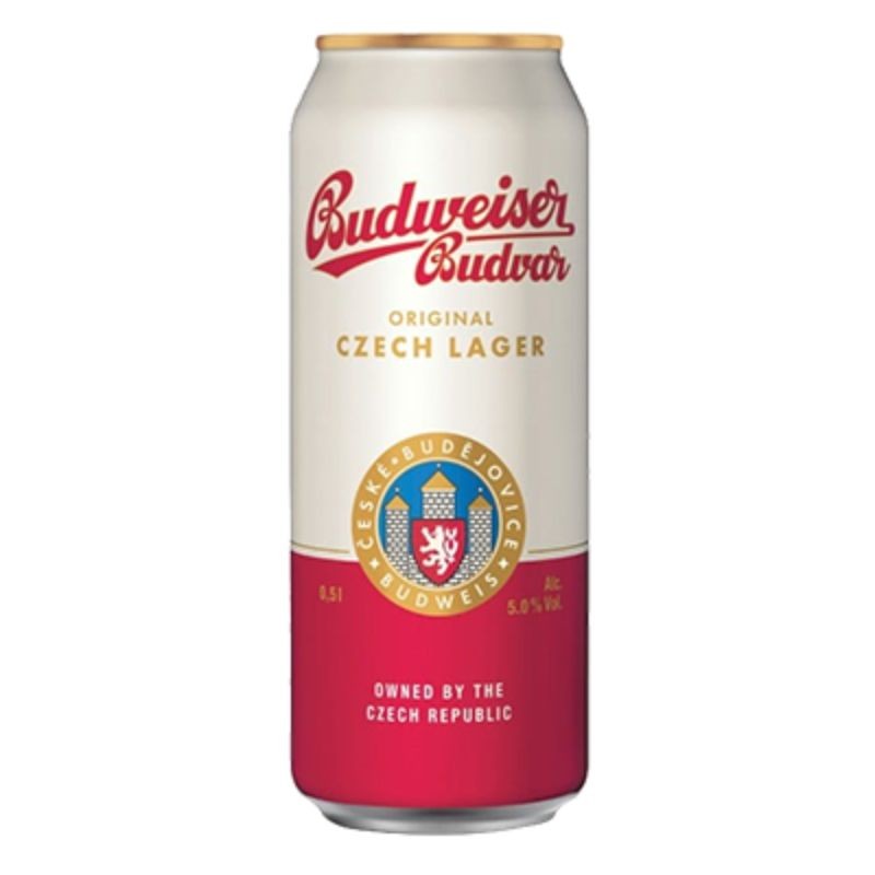 Birra Orginal Budweiser Budvar 500 ml lattina