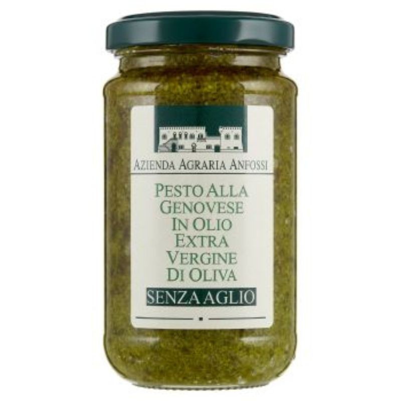 Anfossi Pesto alla Genovese senza aglio in olio extra vergine di oliva185 g