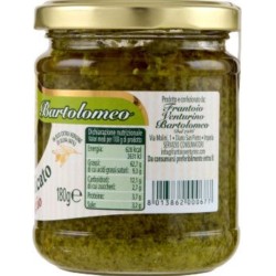 Pesto Delicato Senza Aglio Venturino Bartolomeo 180g