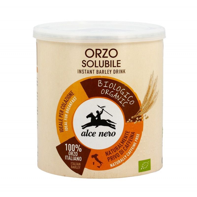 Alce Nero Orzo Solubile Biologico 125 g  Gusto naturale, senza caffeina