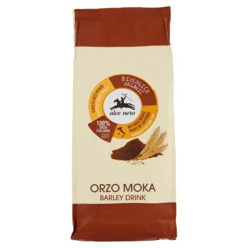 Alce Nero Orzo Moka 500 g Aroma Naturale e Senza Caffeina