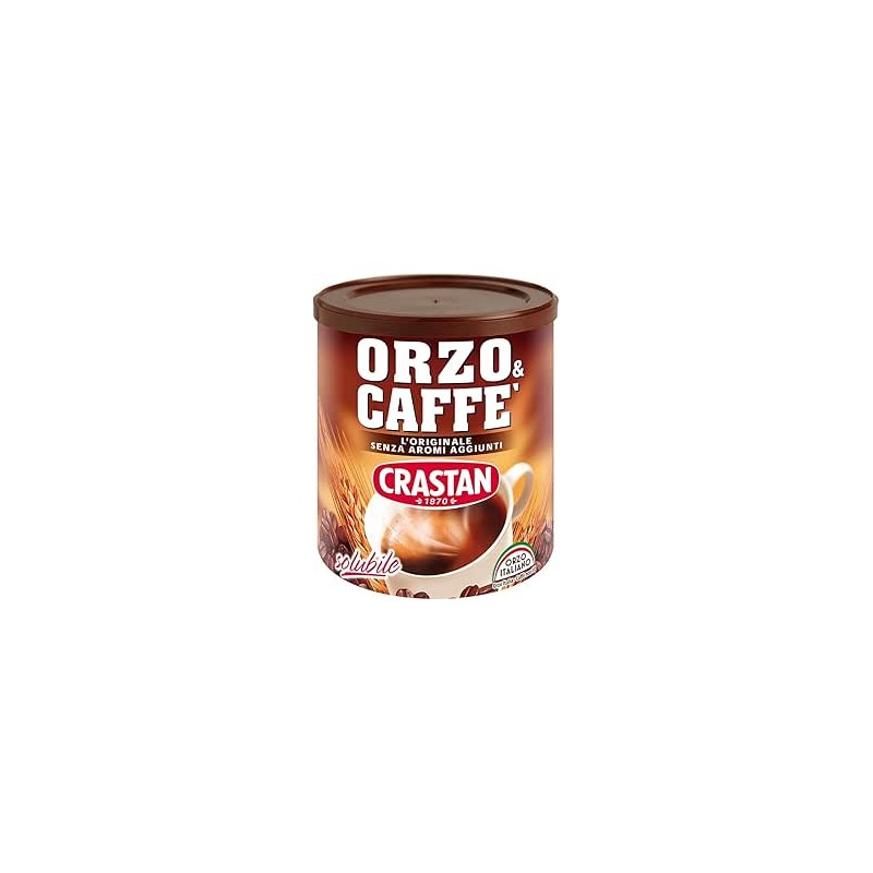 Crastan Orzo & Caffè Solubile 120 g  Gusto Ricco e Naturale