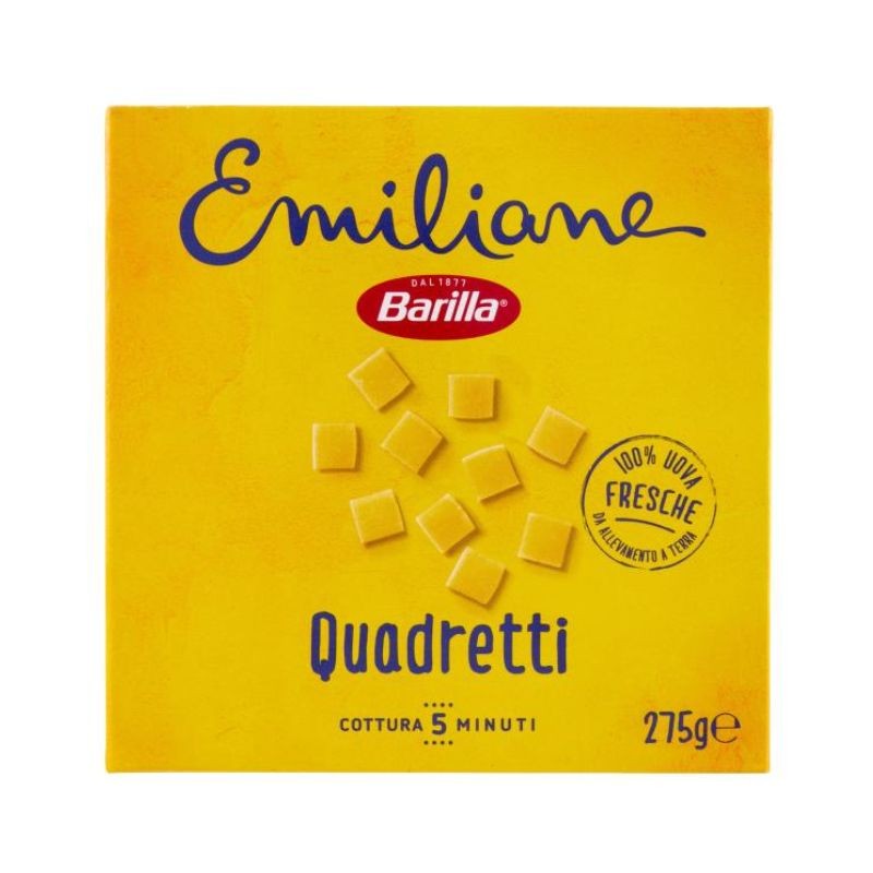 BARILLA EMILIANE QUADRETTI ALL'UOVO 275 G
