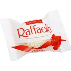Raffaello 18 pezzi 180 g Deliziosi cioccolatini alla nocciola e cocco
