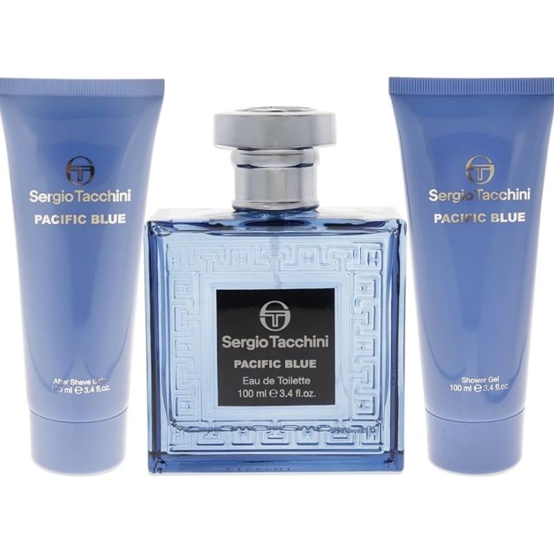 Sergio Tacchini Pacific Blue Cofanetto Regalo Profumo Uomo