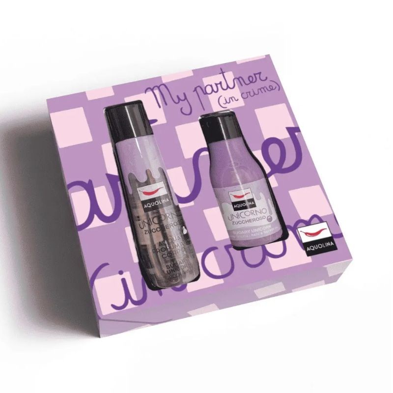 Aquolina Partner Confezione Regalo Bagno Doccia + Acqua Profumata