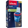 Vileda H2PRO Flat Mop System Complete Sistema Lavapavimenti con Secchio e Panno Microfibra