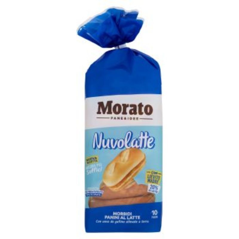 Morato Nuvolatte Panini al Latte Morbidi 10 x 48 g