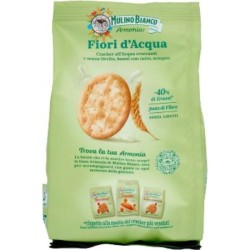 Mulino Bianco Armonia Fiori d’Acqua Cracker Senza Lievito Ricchi di Fibre 250 g