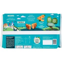 Misura Privolat 6 Cornetti Albicocca 298 g
