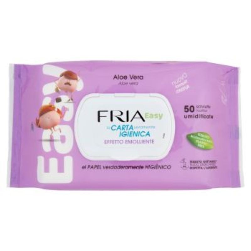 Fria Easy La Carta Veramente Igienica Effetto Emolliente 50 pz