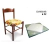 SET 6 Cuscini per Sedia Jolly Gemitex Morbidi, Confortevoli e Colori Assortiti