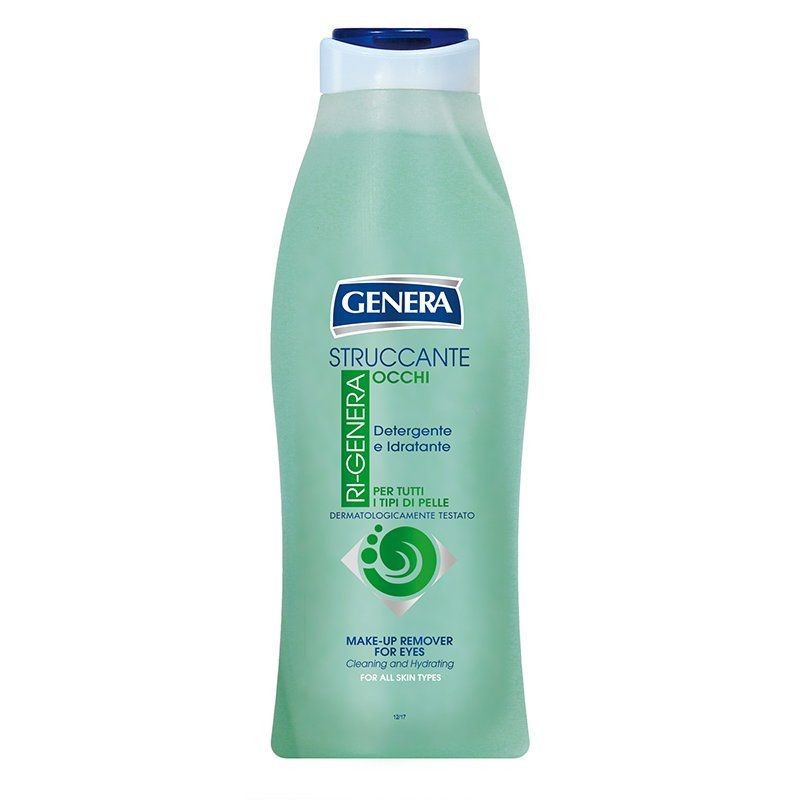 GENERA Struccante Occhi 250 ml Delicato e Efficace per Tutti i Tipi di Pelle