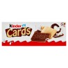 Kinder Cards 10 Biscotti a cialda con latte e cioccolato 180g