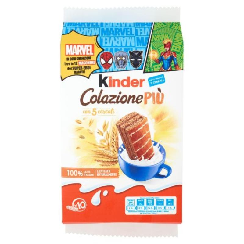 Kinder Colazione Più 5 Cereali 10 pz