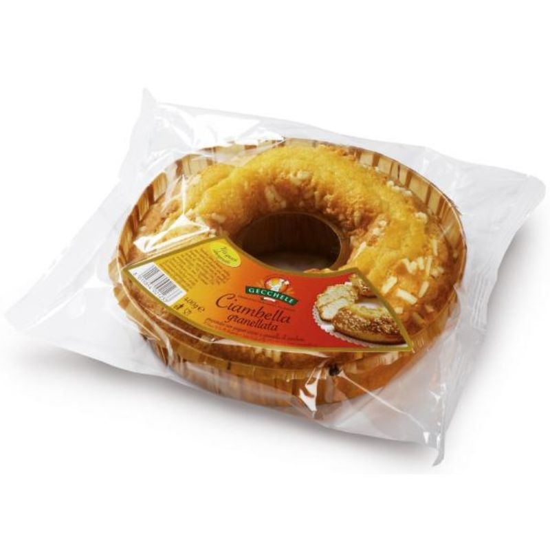 Ciambella Con Granella Di Zucchero Gecchele 400 gr