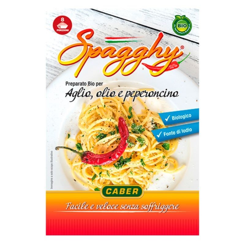 SPAGGHY preparato per la ricetta "olio,  aglio e peperoncino"