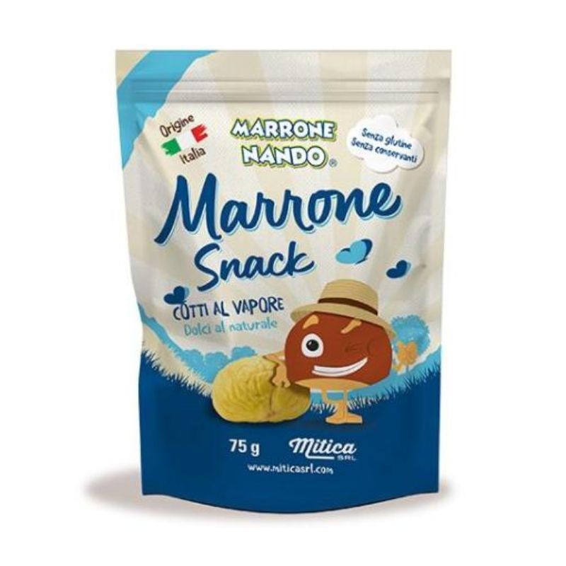 Marrone Snack Cotti al Vapore Marro Nando Mitica 75 gr