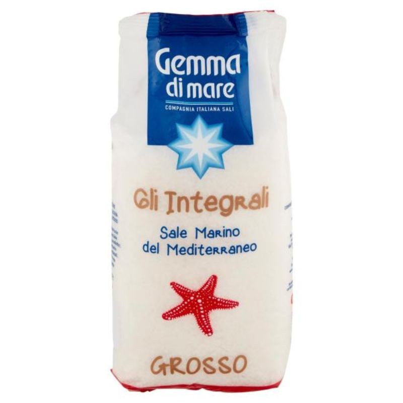 Gemma Sale Marino Integrale Grosso 1 kg