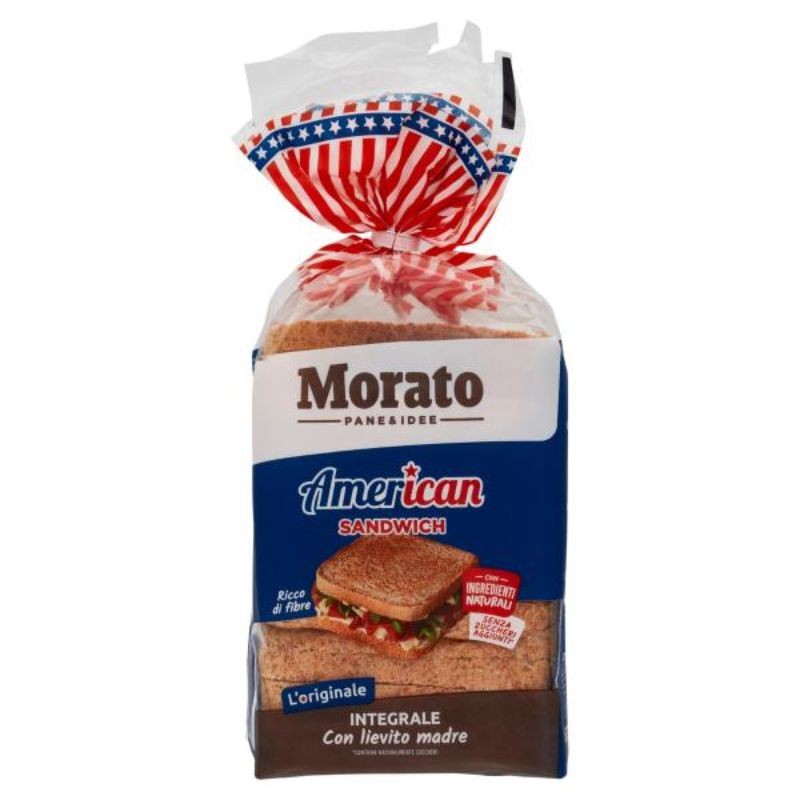 American Sandwich Morato Pane Integrale 14 x 42,9 g