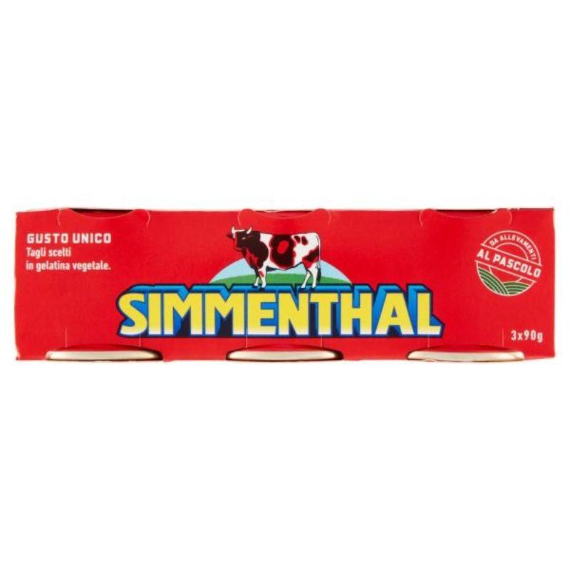 Simmenthal Carne Bovina 3x90gr