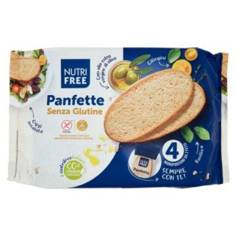 Nutrifree Panfette senza glutine conf 4x75 g