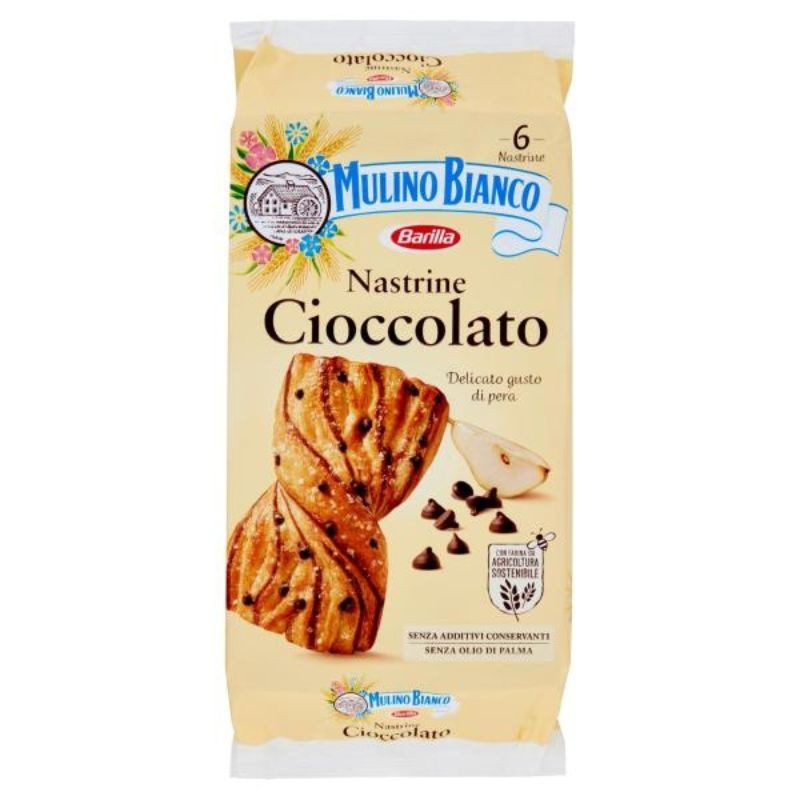 Mulino Bianco Nastrine Cioccolato e Pera 240g