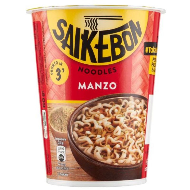 Star Saikebon Noodles Cup Manzo 60 gr